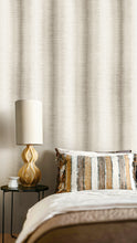 Load image into Gallery viewer, Smooth Velvet Striped Weave Wallpaper