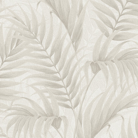 Smooth Velvet Tropical Palm Leaf Wallpaper - Design ID