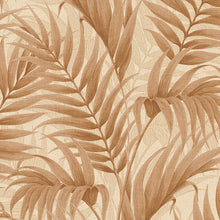 Load image into Gallery viewer, Smooth Velvet Tropical Palm Leaf Wallpaper
