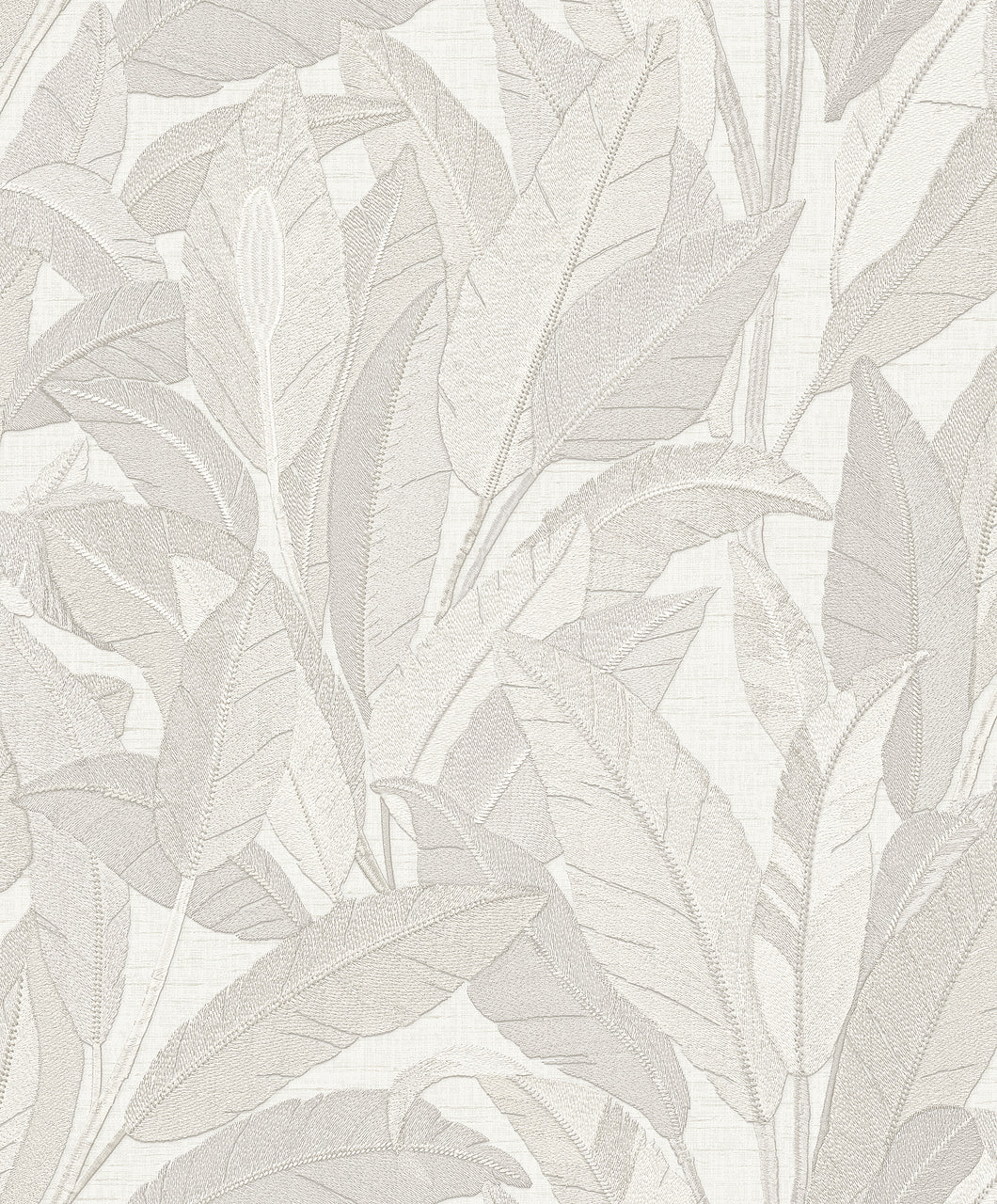 Renaissance Embroidered Leaves