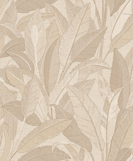 Renaissance Embroidered Leaves